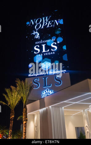 The SLS Hotel & casino in Las Vegas Stock Photo