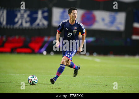 Hokkaido, Japan. 5th Sep, 2014. Maya Yoshida (JPN) Football/Soccer : Kirin Challenge Cup 2014 match between Japan 0-2 Uruguay at Sapporo Dome in Hokkaido, Japan . © Kenzaburo Matsuoka/AFLO/Alamy Live News Stock Photo