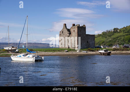 Lochranza Castle, Isle of Arran, Scotland Stock Photo