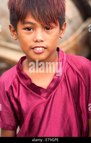 Small boy, Barangay Pasil, Cebu City, Philippines Stock Photo - Alamy