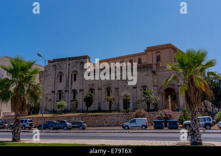 View of Santa Maria della Catena church in Palermo, Sicily Stock Photo