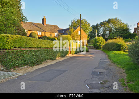 The village of Upper Harlestone Northamptonshire UK Stock Photo