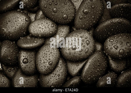 Drips On Rocks Water drops on smooth white background, close-up Stock Photo - Alamy