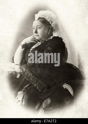 Queen Victoria of England, 1880 Stock Photo - Alamy