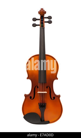 violin isolated on white background Stock Photo