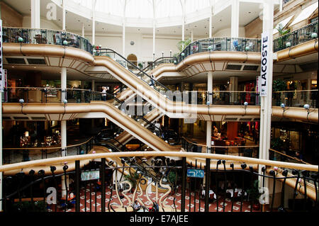 Shopping centre Princess Square, Glasgow, Scotland Stock Photo
