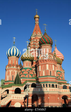 blessed Basil cathedral in moscow Stock Photo