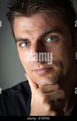 Portrait of a handsome man in casual clothes Stock Photo