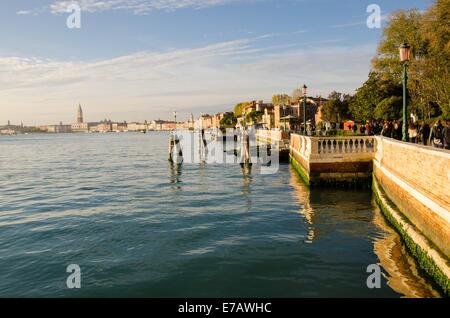 Italy Venice the Riva dei Sette Martiri district Stock Photo - Alamy