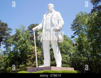 Sam Houston statue in Huntsville Texas Stock Photo