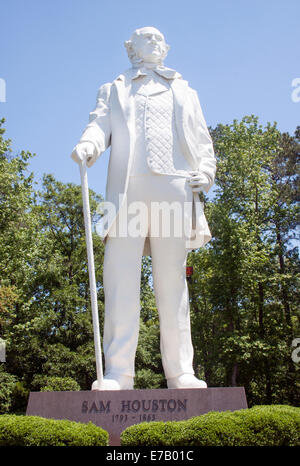 Sam Houston statue in Huntsville Texas Stock Photo