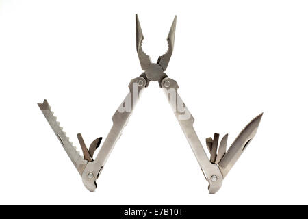 Unfolded multitool. Stock Photo