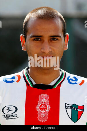 Chile Football League Serie A  / ( Club Deportivo Palestino ) -  Jorge Guajardo Stock Photo