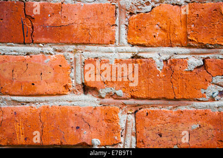 abstract background from orange old bricks Stock Photo