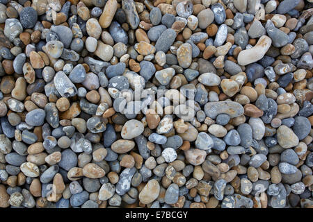Pebbles on Dungeness beach, Kent, UK Stock Photo