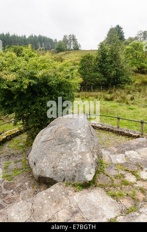 Tullynascreena Mass Rock, Killenummery, County Leitrim, Republic of Ireland Stock Photo