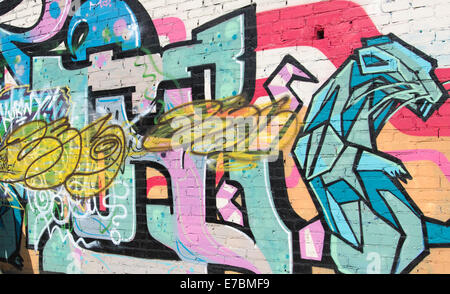 Colored background, abstract on the wall. Stock Photo