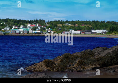 Seal Cove  a fishing village on Grand Manan Stock Photo