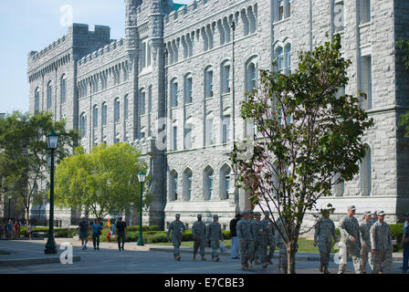United States Military Academy school of Engineering at West Point, NY Stock Photo
