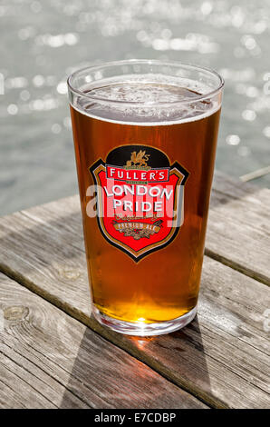 pint of fullers london pride ale Stock Photo