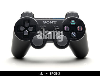 Sony Playstation Game Controller. Stock Photo