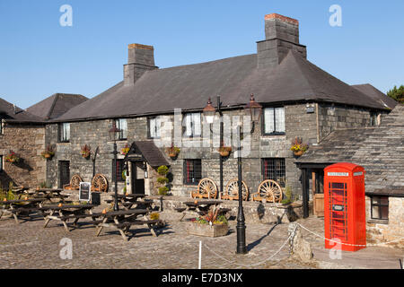 Jamaica Inn, on the A30 at Bolventor, Cornwall, England, U.K. Stock Photo