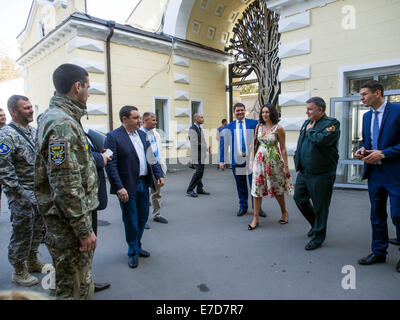 Kiev, Ukraine. 14th September, 2014. Speaker, Prime Minister of Ukraine ...