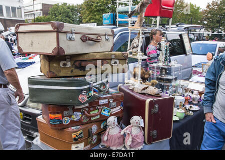 Battersea car boot sale, Battersea Boot in London, England United Kingdom UK Stock Photo