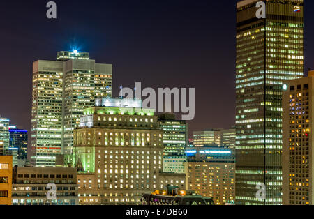 Montreal Skyline Cityscape Landscape rear Panorama Stock Photo