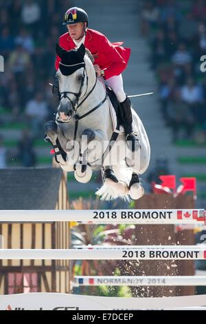 Caen, France. 03rd Sep, 2014. Rider Doda de Miranda of Brazil on horse ...