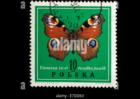 Postage stamp from Poland Stock Photo