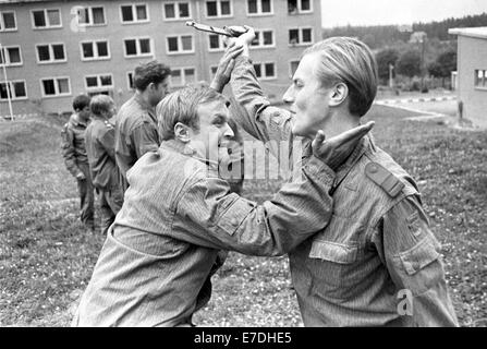 East German national peoples army officers duty tunic. NVA. DDR Stock ...