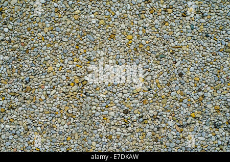 Background Of Pebble Dash Wall Stock Photo