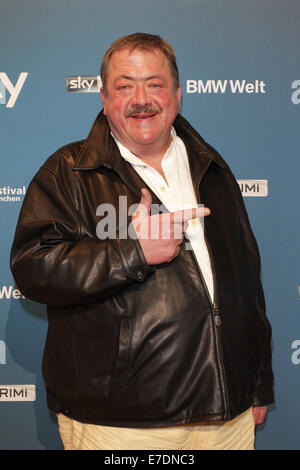 Celebrities attending the 'Krimi-Festival' presented by SKY TV at 'BMW Welt'.  Featuring: Joseph Hannesschlaeger Where: Munich, Germany When: 09 Mar 2014 Stock Photo
