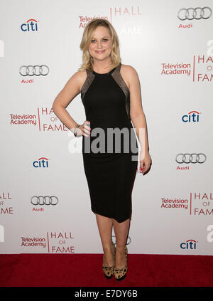 Celebrities attend The Television Academy’s 23rd Annual Hall of Fame event at The Beverly Wilshire Hotel in Beverly Hills.  Featuring: Amy Poehler Where: Los Angeles, California, United States When: 11 Mar 2014 Stock Photo