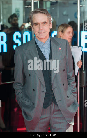 The Prince’s Trust & Samsung Celebrate Success Awards held at the Odeon Leicester Square - Arrivals.  Featuring: jeremy Irons Where: London, United Kingdom When: 12 Mar 2014 Stock Photo