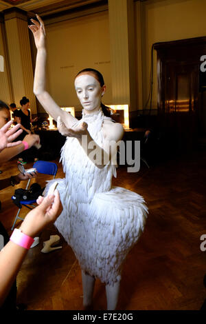 London, UK. 15th Sep, 2014. Jay Briggs presentation at Freemasons hall Credit:  Rachel Megawhat/Alamy Live News Stock Photo