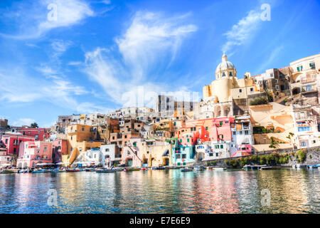 Procida, colorful island in the Mediterranean Sea, Naples, Italy Stock Photo