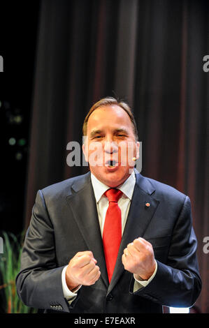 The Social-Democrat party's leader Mr Stefan Löfven will be the new prime minister of Sweden. Stock Photo