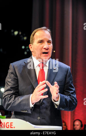 The Social-Democrat party's leader Mr Stefan Löfven will be the new prime minister of Sweden. Stock Photo