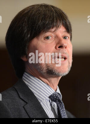 Washington, DC, USA. 15th Sep, 2014. 20140915 - Filmmaker Ken Burns speaks during a media luncheon at the National Press Club in Washington. His latest documentary project chronicles the life and times of the Roosevelt family. Credit:  Chuck Myers/ZUMA Wire/Alamy Live News Stock Photo