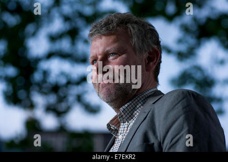 Jan Arnald is a Swedish novelist and literary critic appears at the Edinburgh Book Festival. Also writes as Arne Dahl. Stock Photo