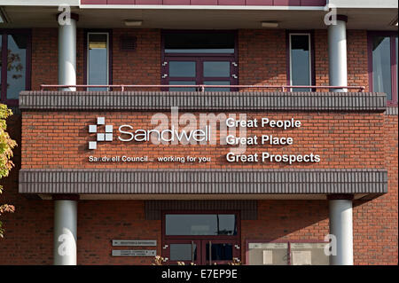 Sandwell council main building oldbury west midlands Stock Photo