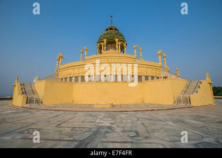 The Temple of 108 Jains, Palitana temples, Mount Shatrunjaya, Palitana, Gujarat, India Stock Photo