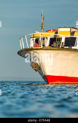 Ship from below in Hungary Stock Photo