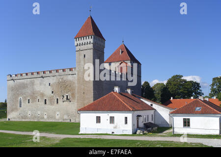 Kuressaare Castle at the Saaremaa Island, Estonia, Baltic States Stock Photo
