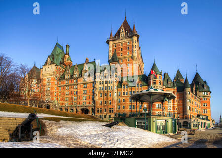 The Château Frontenac hotel in Quebec City, Canada Stock Photo