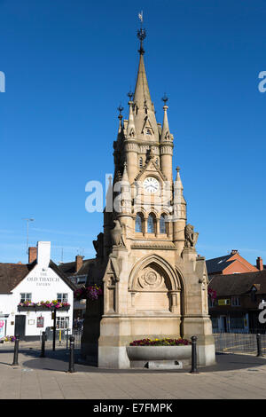 The American Fountain on Rother Street, Stratford-upon-Avon, Warwickshire, England, United Kingdom, Europe Stock Photo