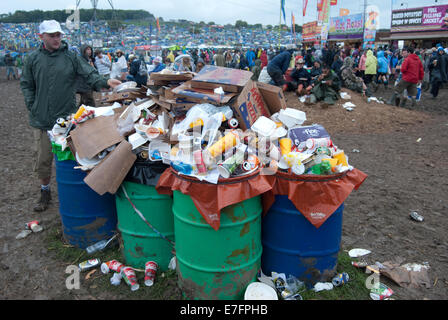 Glastonbury 2011 Stock Photo