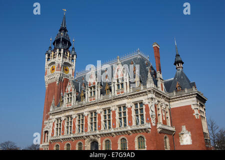 Hotel de Ville, Calais Stock Photo - Alamy